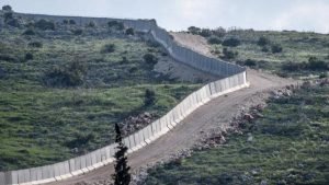 The border wall between Turkey and Syria