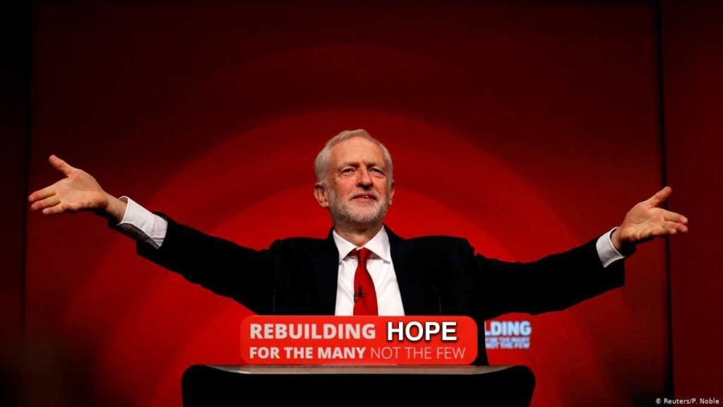 Corbyn building hope