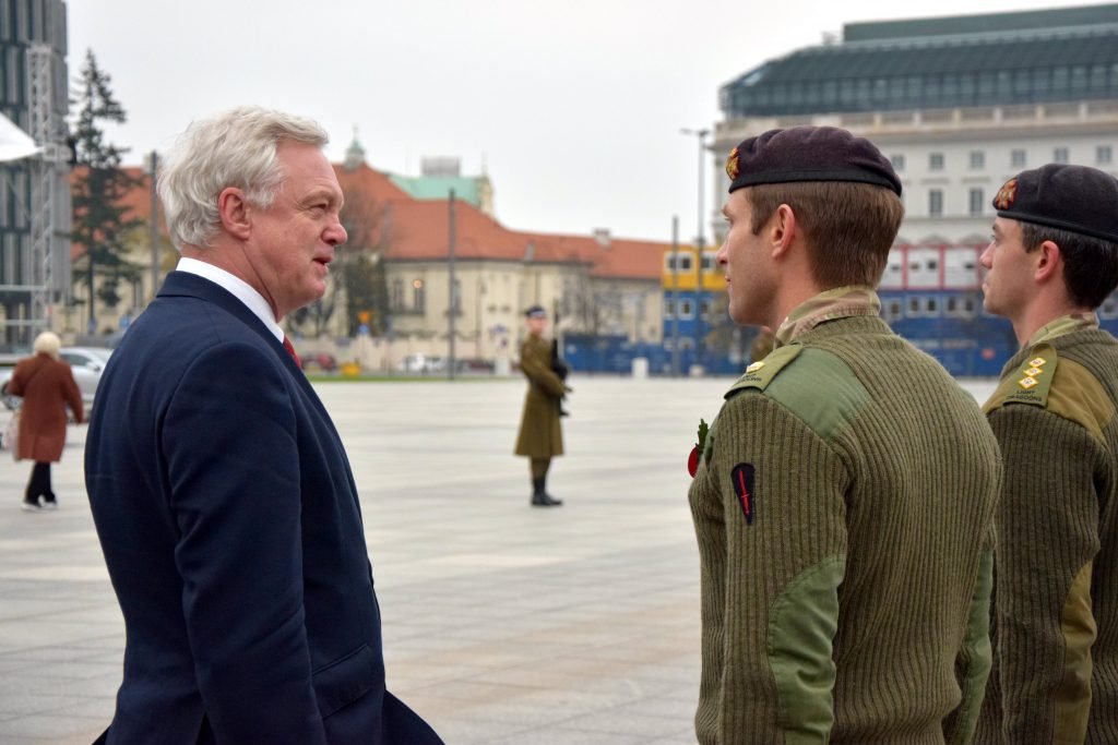 david davis meets military