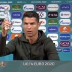 ‘Drink-water’-Ronaldo-removes-Coca-Cola-bottles-in-press-conference