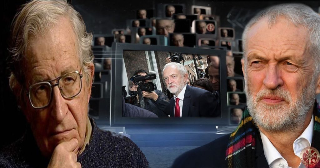 Noam Chomsky manufacturing consent jeremy corbyn