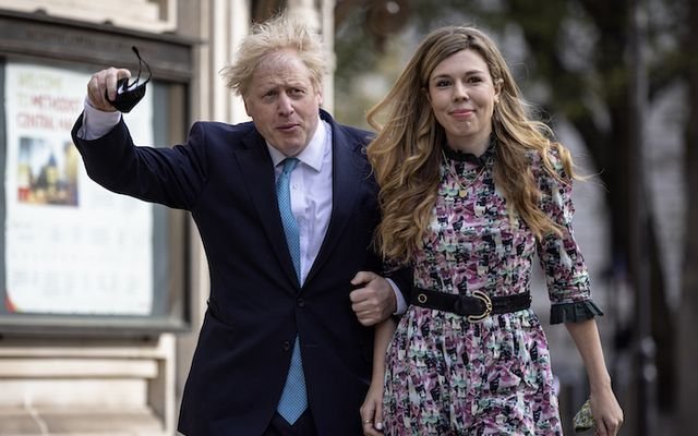 boris and carrie johnson