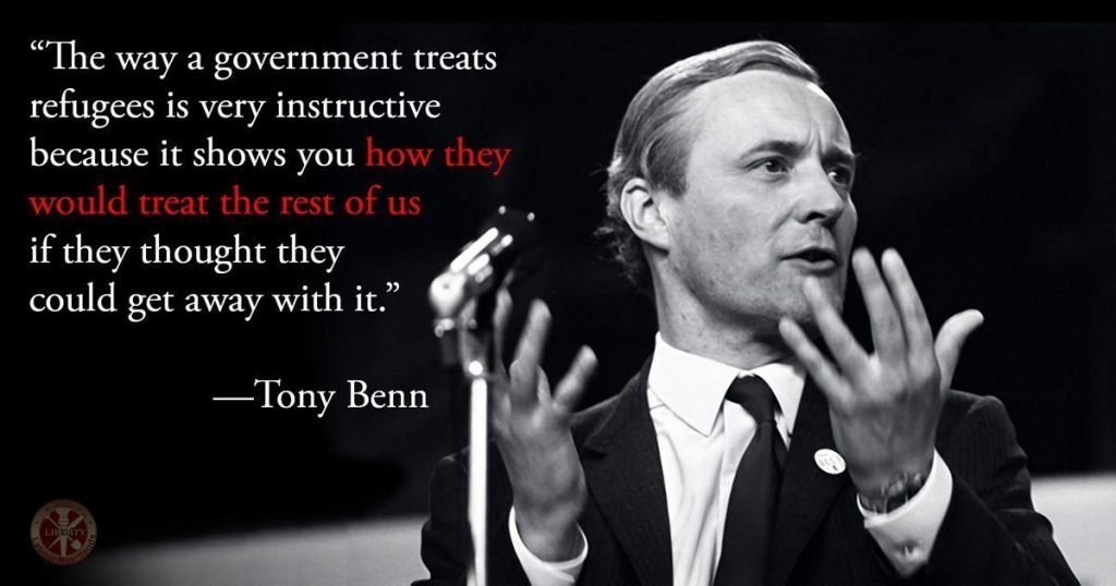 Tony Benn war