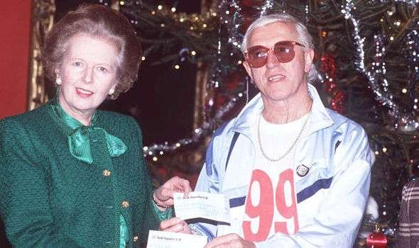 Margaret Thatcher Jimmy Savile