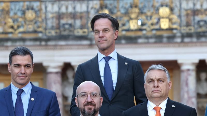 Mark Rutte in Versailles