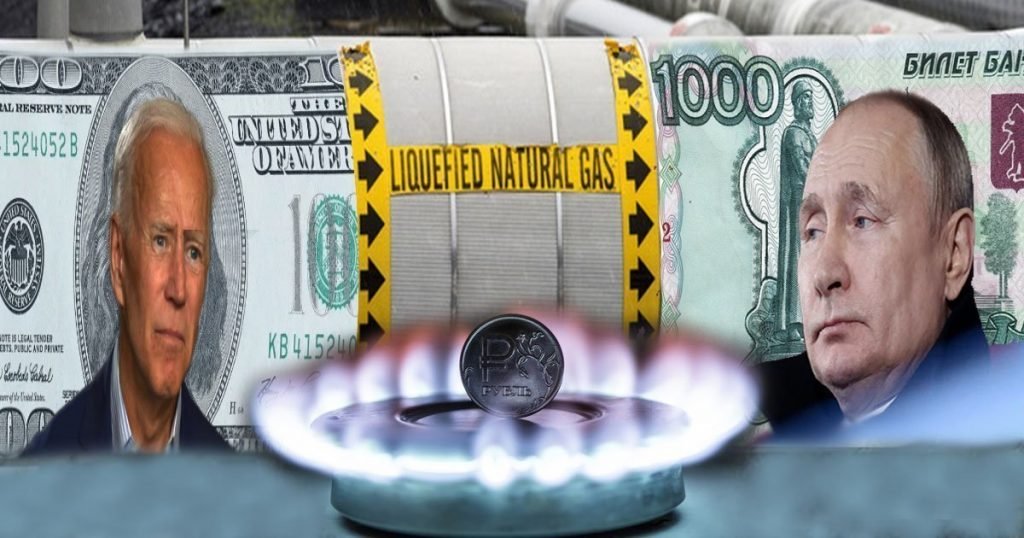 russian gas rubles