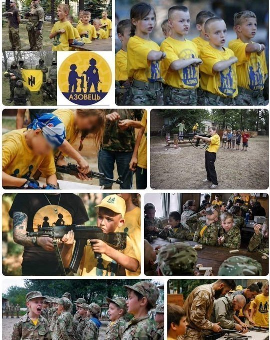 ukraine children azov