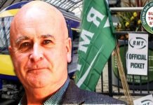 Tory Rail strike: The facts mick Lynch