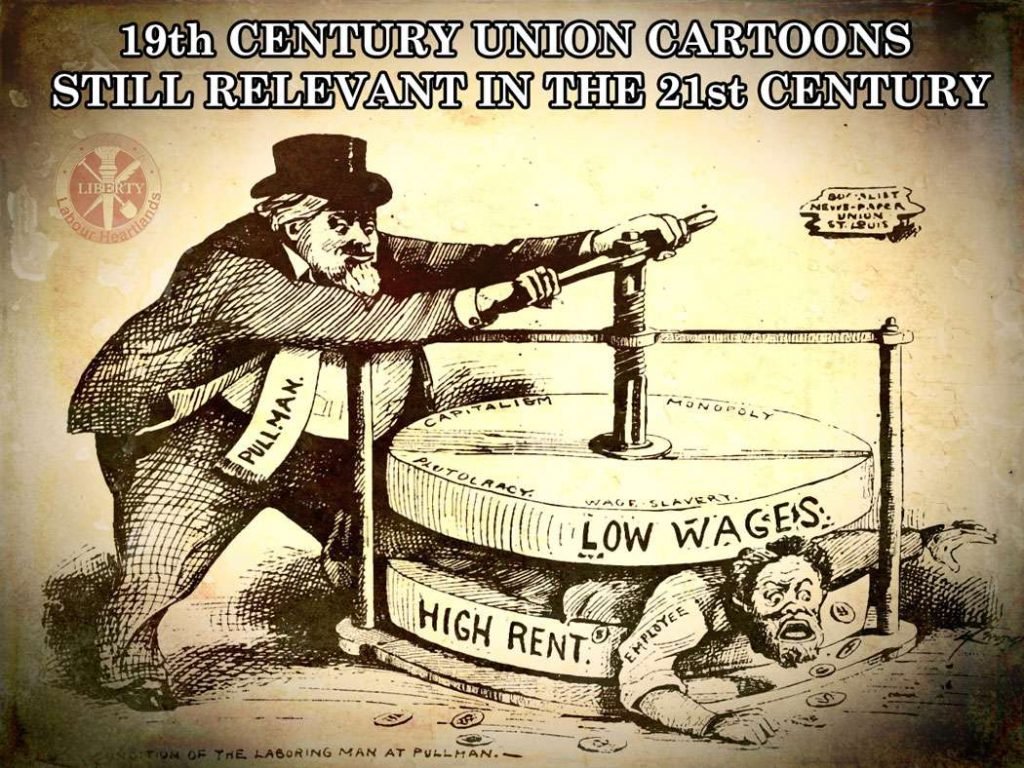 19th CENTURY UNION CARTOONS