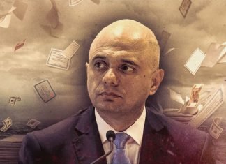 One of the Tory Bankers Sajid Javid withdraws from Leadership contest