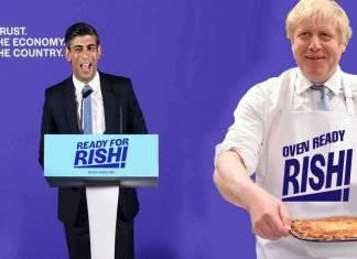Ready for Rishi: Another oven-ready dish from Boris Johnson