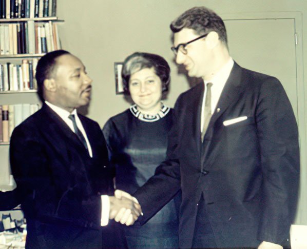 Martin Luther King with Rabbi Israel Dresner