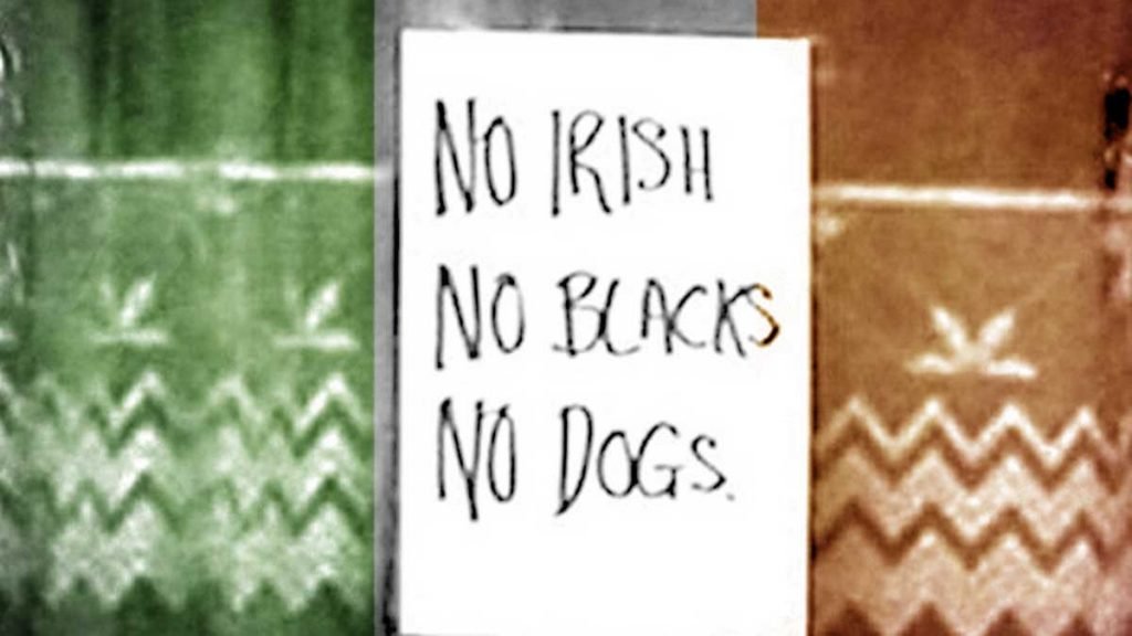 anti Irish racism