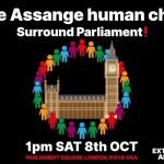free-assange-human-chain