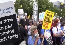 Nurses to provide minimal staffing during Sunday’s strike, says NHS England nurses-strike
