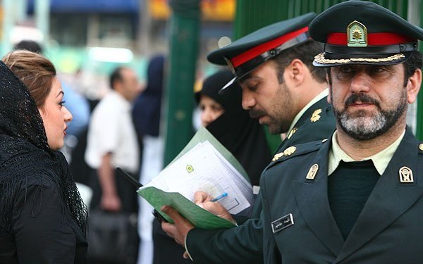 First vice squad of guidance patrol in Tehran