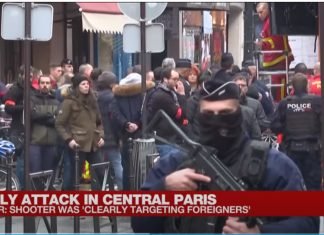 Paris shooting kills 3: Suspected Gunman, known Racist Arrested Paris-Kurdish-attack