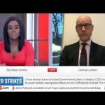 Video Thumbnail: Stephen Kinnock confirms the Scab Labour Party supports the army being brought in to break strikes.