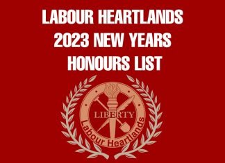 Labour Heartlands New Years Honours List New Years Honours