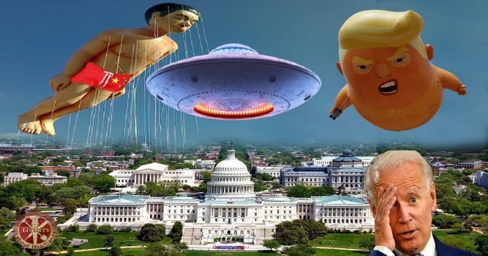 UFO shot down over US