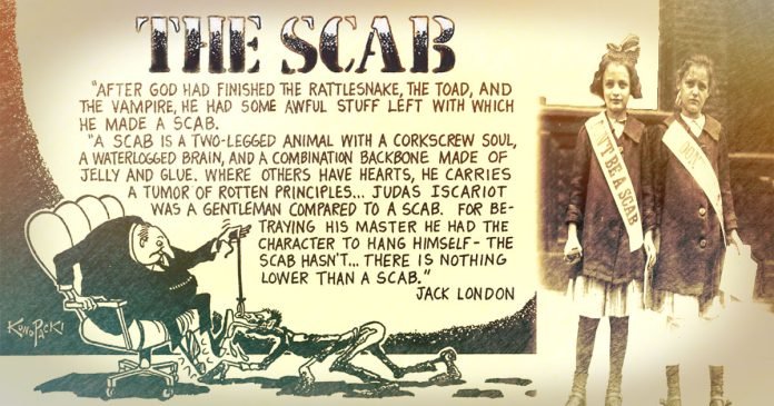 The scab