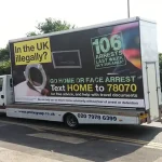 Theresa May go home vans