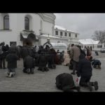 Video Thumbnail: Orthodox monks expelled from Kyiv-Pechersk Lavra monastery refuse to leave