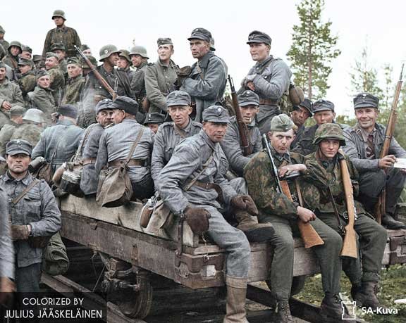 Finnish soldiers 22 August 1941