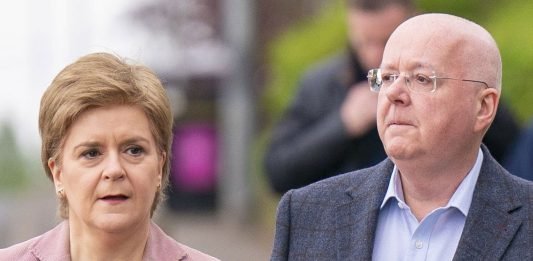 Nicola Sturgeon's husband Peter Murrell