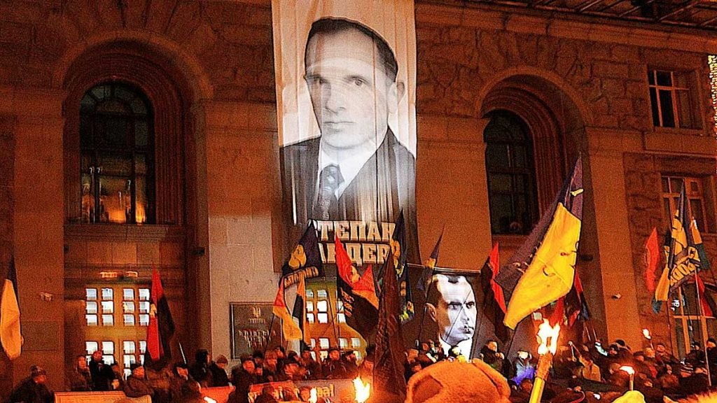 Stepan Bandera torchlight procession 2020