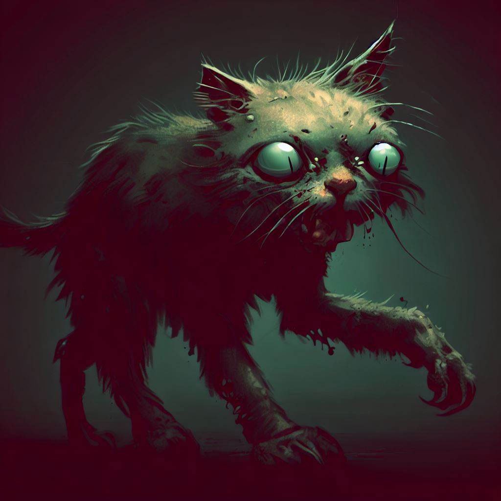 zombie cat