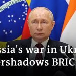Video Thumbnail: Putin speaks to BRICS group in video message on 2nd meeting day | DW News
