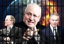 Jail Blair, Bush & Cheney First War-Criminals