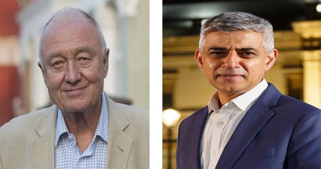 Ken Livingstone Sadiq Khan