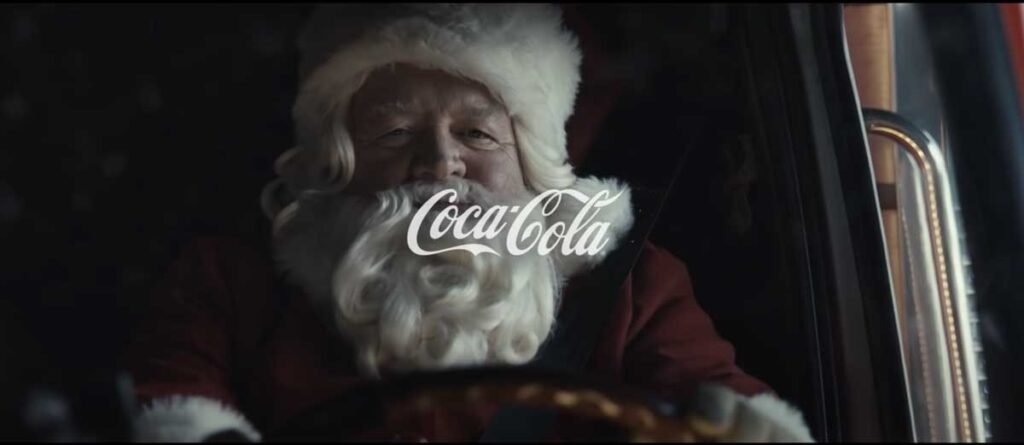 Coca Cola santa