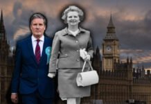 Thatcher’s Shadow: Starmer Shows his Tory Blue Beating Heart thatcher.starmer
