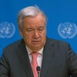 Video Thumbnail: UN Chief's Press Briefing on Middle East | United Nations