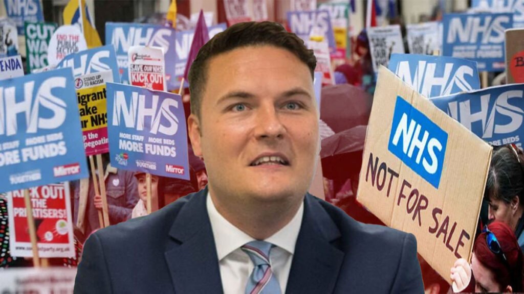 wes streeting, Privatisation Agenda for the NHS