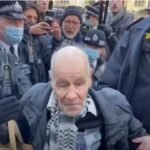 Video Thumbnail: Police Arrest 92-Years-Old Supporter of Julian Assange outside Westminster Magistrates Court