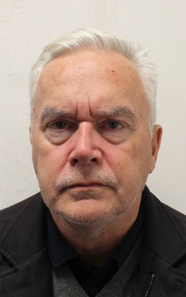 Huw Edwards police mugshot taken after his arrest in November Metropolitan Police