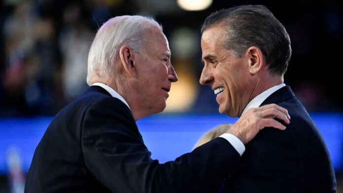 Joe Biden and son Hunter Biden