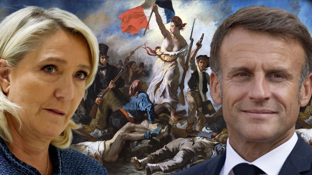 Le Pen, macron