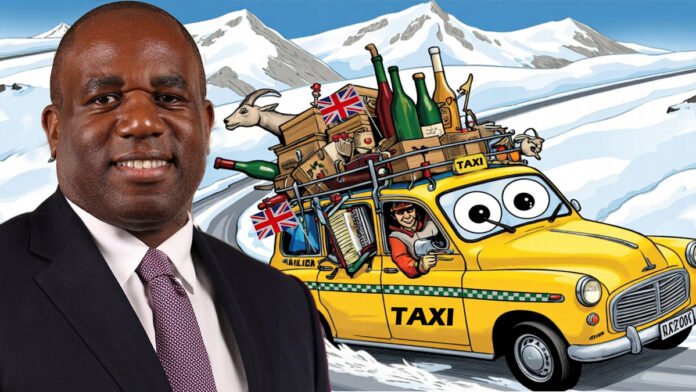 Taxi for Lammy