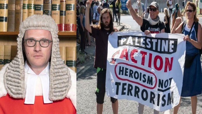 Mr Justice Martin Chamberlain Palestine-Action-Ban