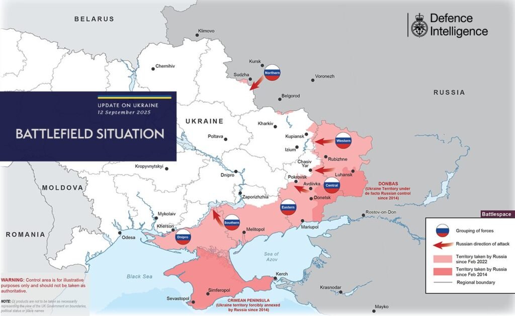 Russia occupied territory, Ukraine