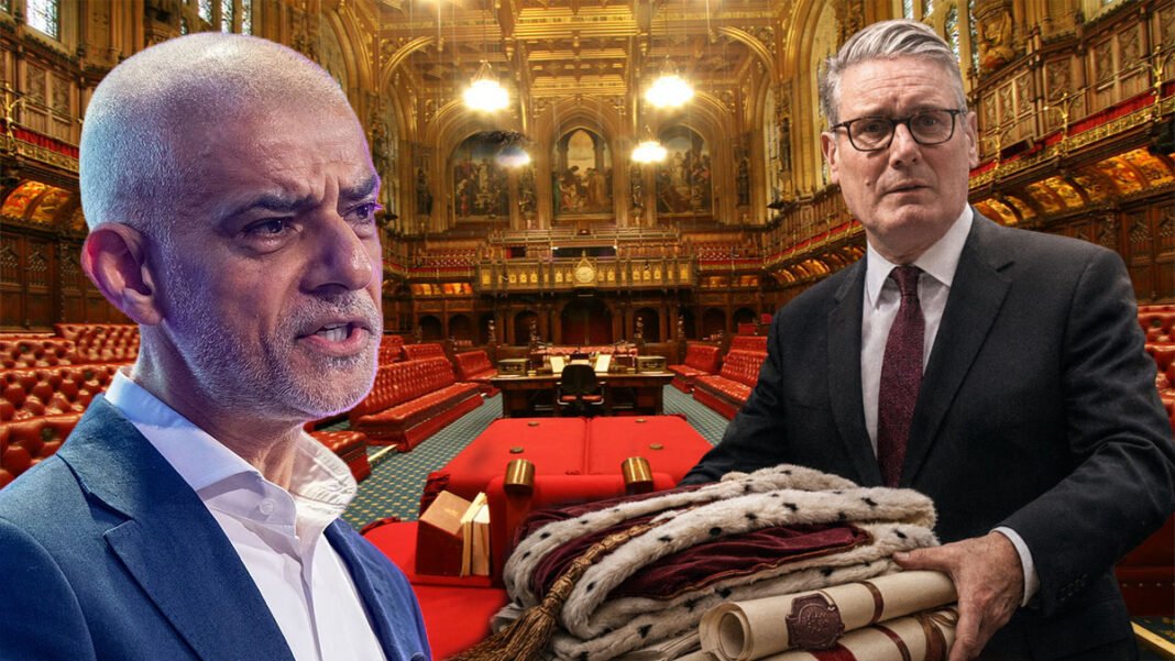 Sadiq Khan peerage