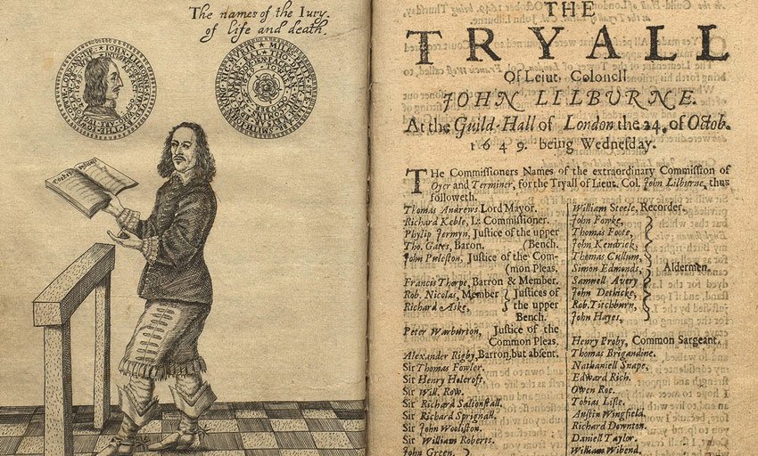 The trial of John Lilburne, freeborn John